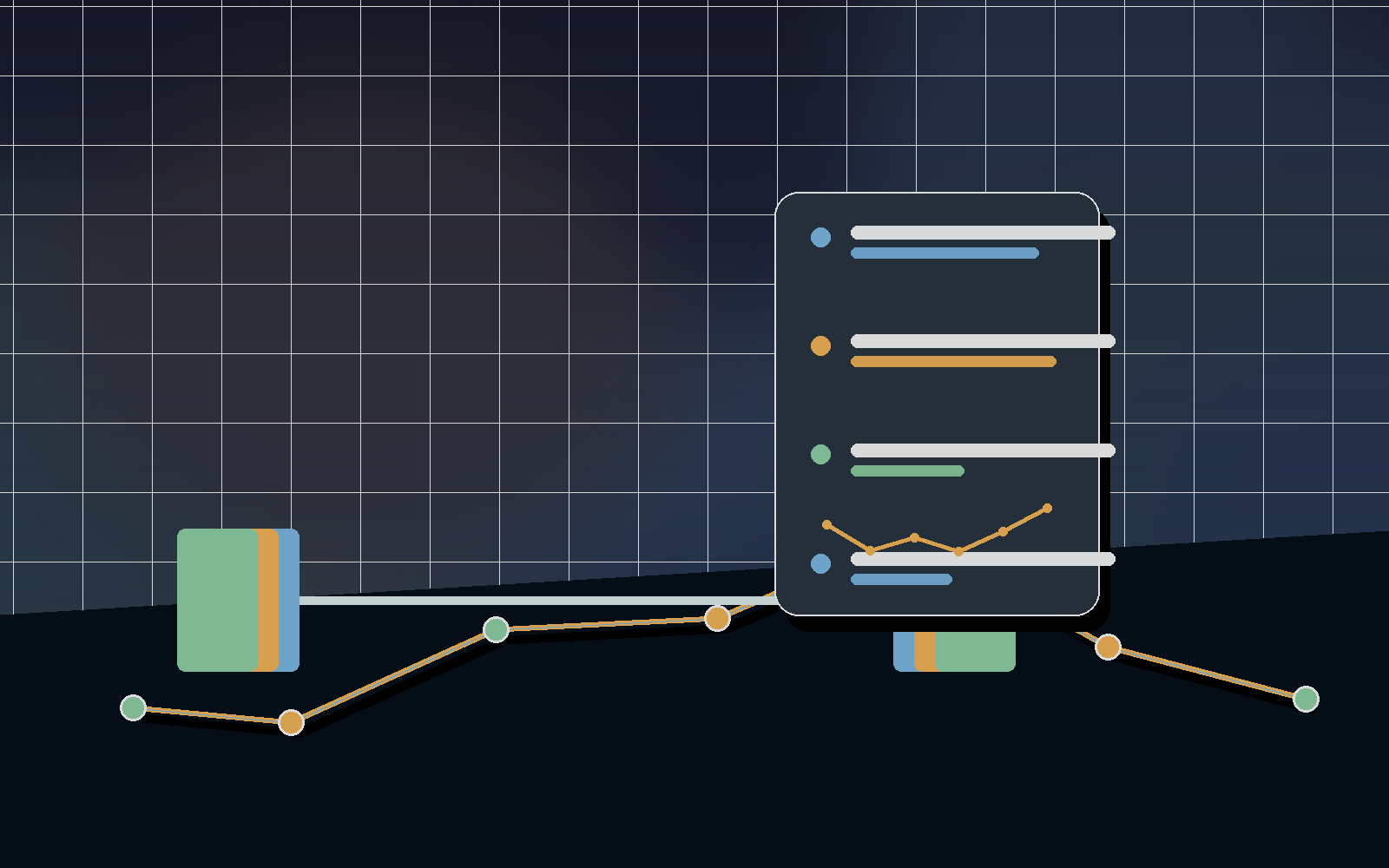 Equipment preference dashboard with exercise cards and workout trends.